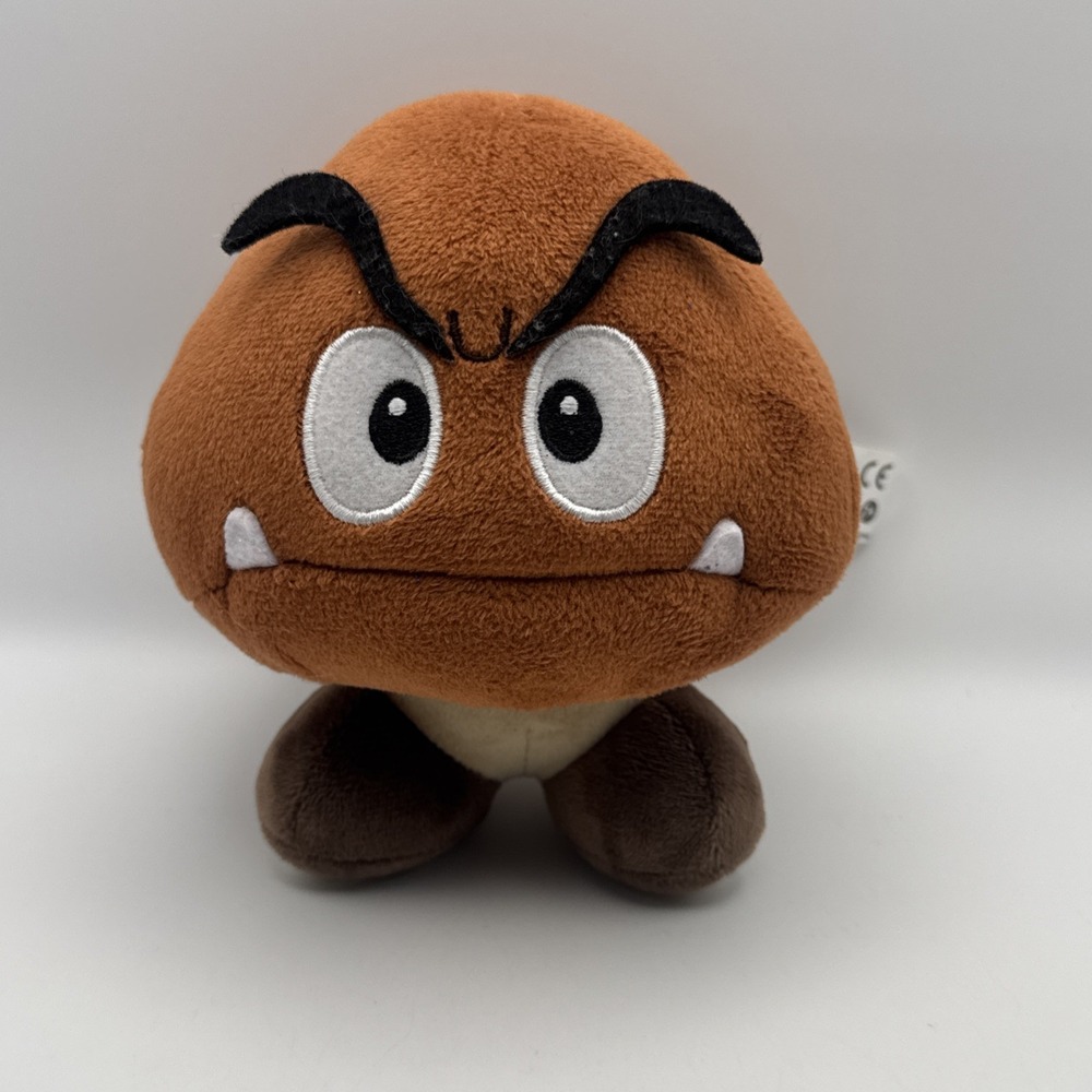 Little Buddy Nintendo Super Mario All Star Collection 6" Goomba Plush Toy